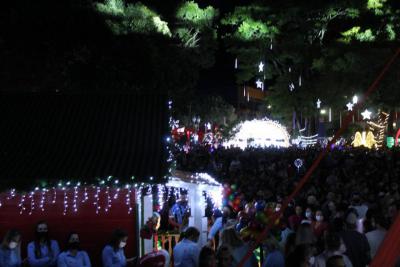  Natal de Laranjeiras: abertura reÃºne famÃ­lias laranjeirenses na PraÃ§a Nogueira do Amaral